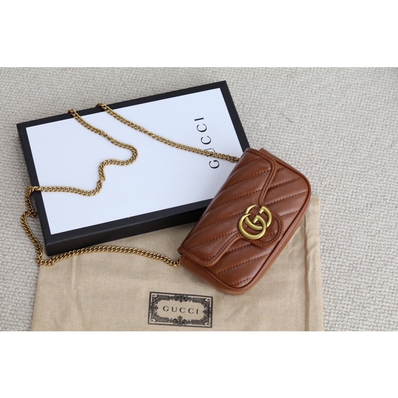 Bag marmont nâu