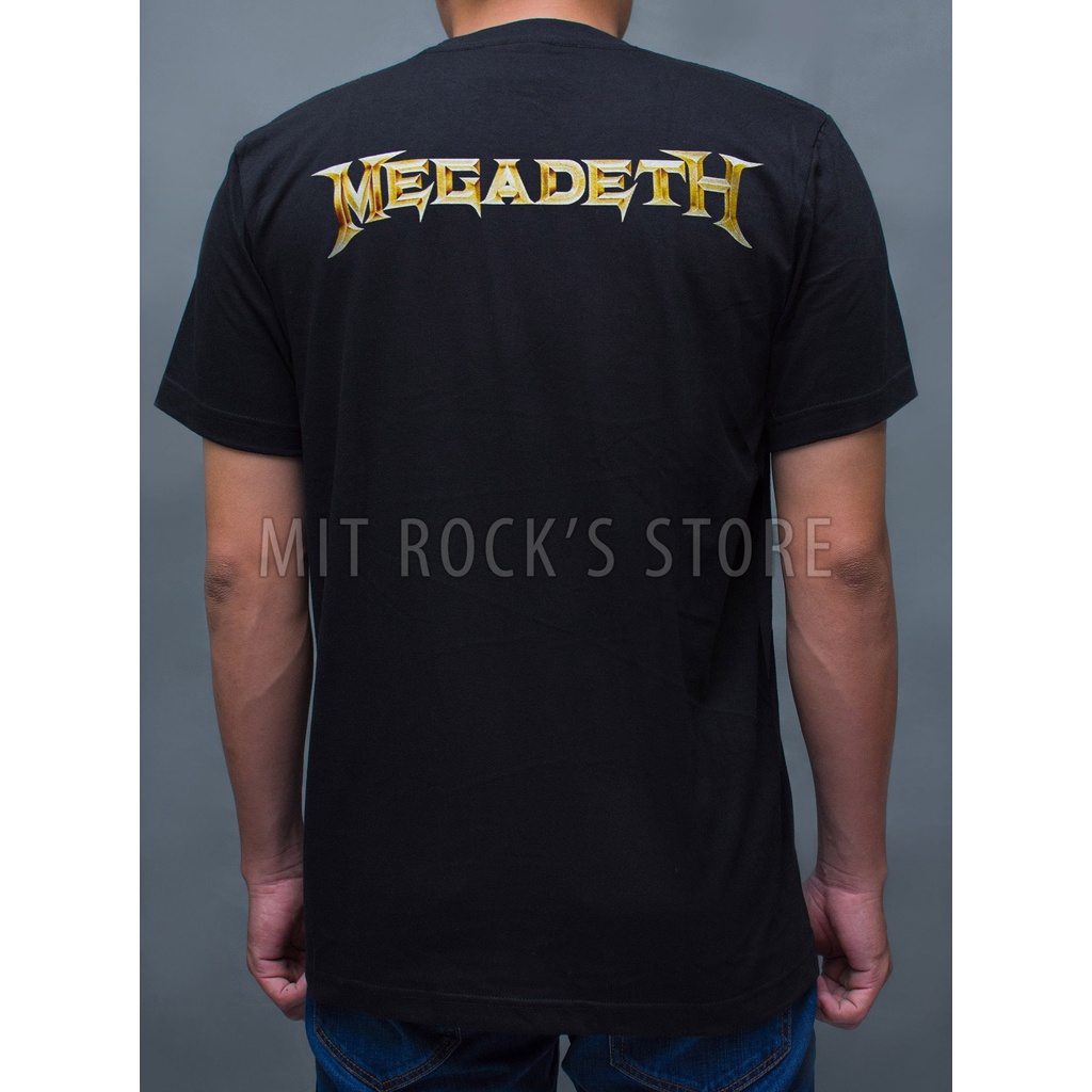 Áo Megadeth  - Rock band tee - Áo Rock - Size S, M, L, XL, XXL - Áo Thái Lan