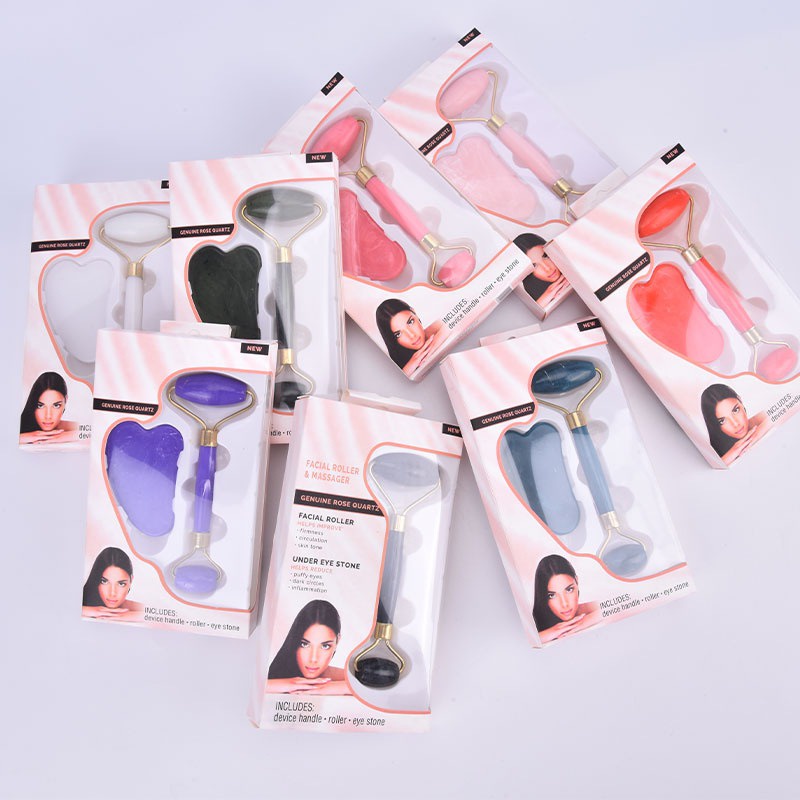 Bộ Đá Guasha Mát Xa Guasha Bằng Sáp Ong Chuyên Dùng