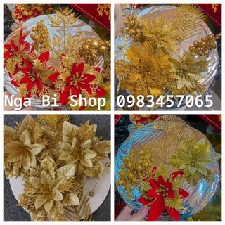 SÉT PHỤ KIỆN TRANG TRÍ THÁP BÁNH, THÁP NƯỚC,OẢN TÀI LỘC NGÀY TẾT ( TẶNG KÈM KEO NẾN )