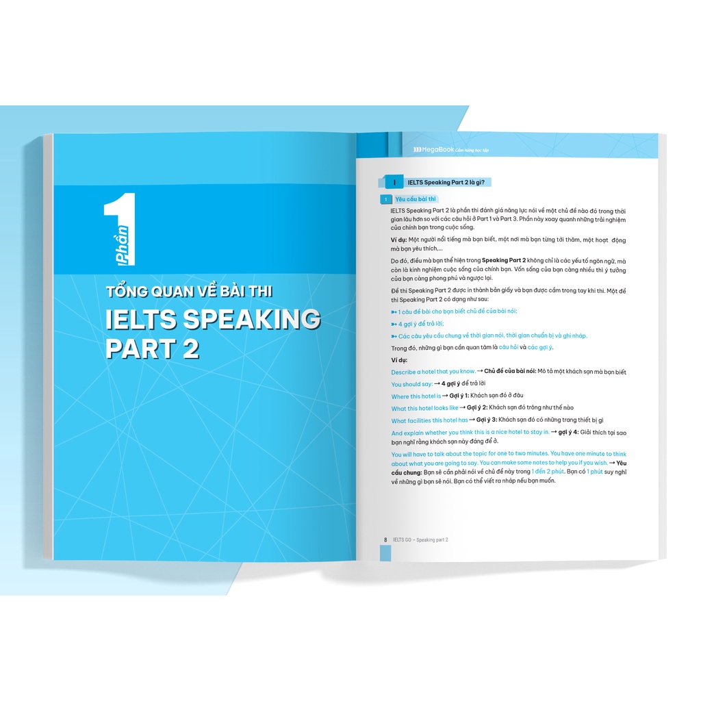 Sách IELTS GO - Speaking part 2 - Ý tưởng hay để trả lời tất cả các câu hỏi