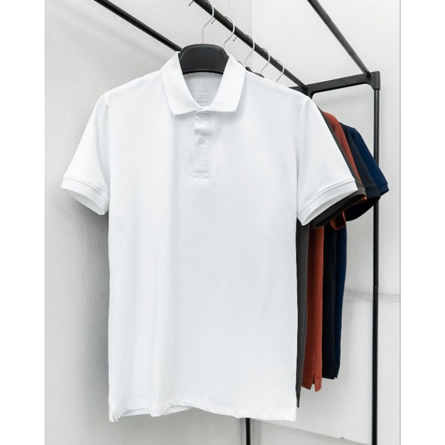 Áo thun Poly Polo September 7th chính hãng cao cấp, mát mịn ôm vừa đẹp, phom dáng Hàn Quốc basic, slimfit