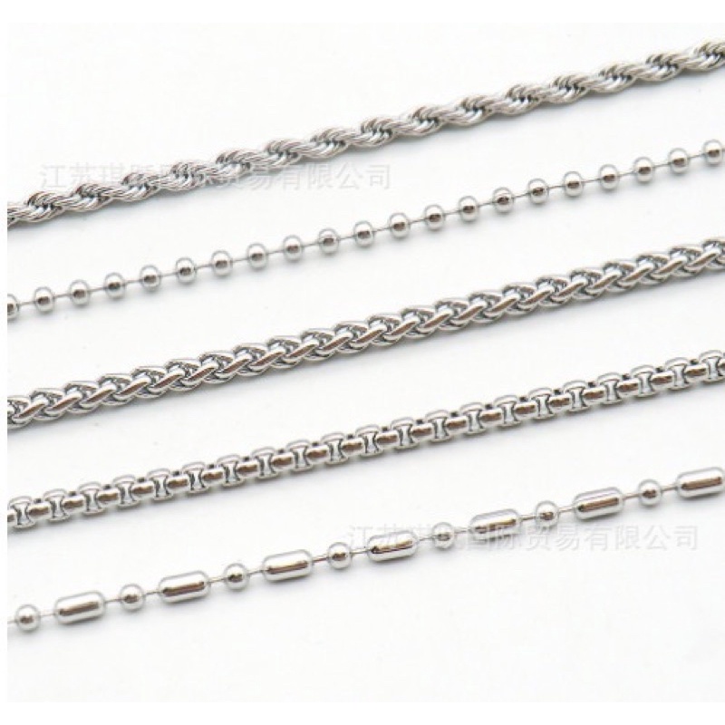 Dây chuyền inox ko kèm mặt thích hợp cho mọi lứa tuổi dễ kết hợp