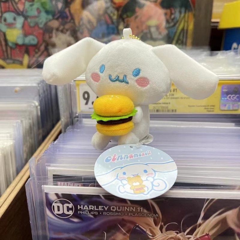 Sanrio Móc Khóa Hình Đồ chơi nhồi bông Đáng Yêu