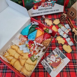 Set giáng sinh Noel tự trang trí - Cookies icing