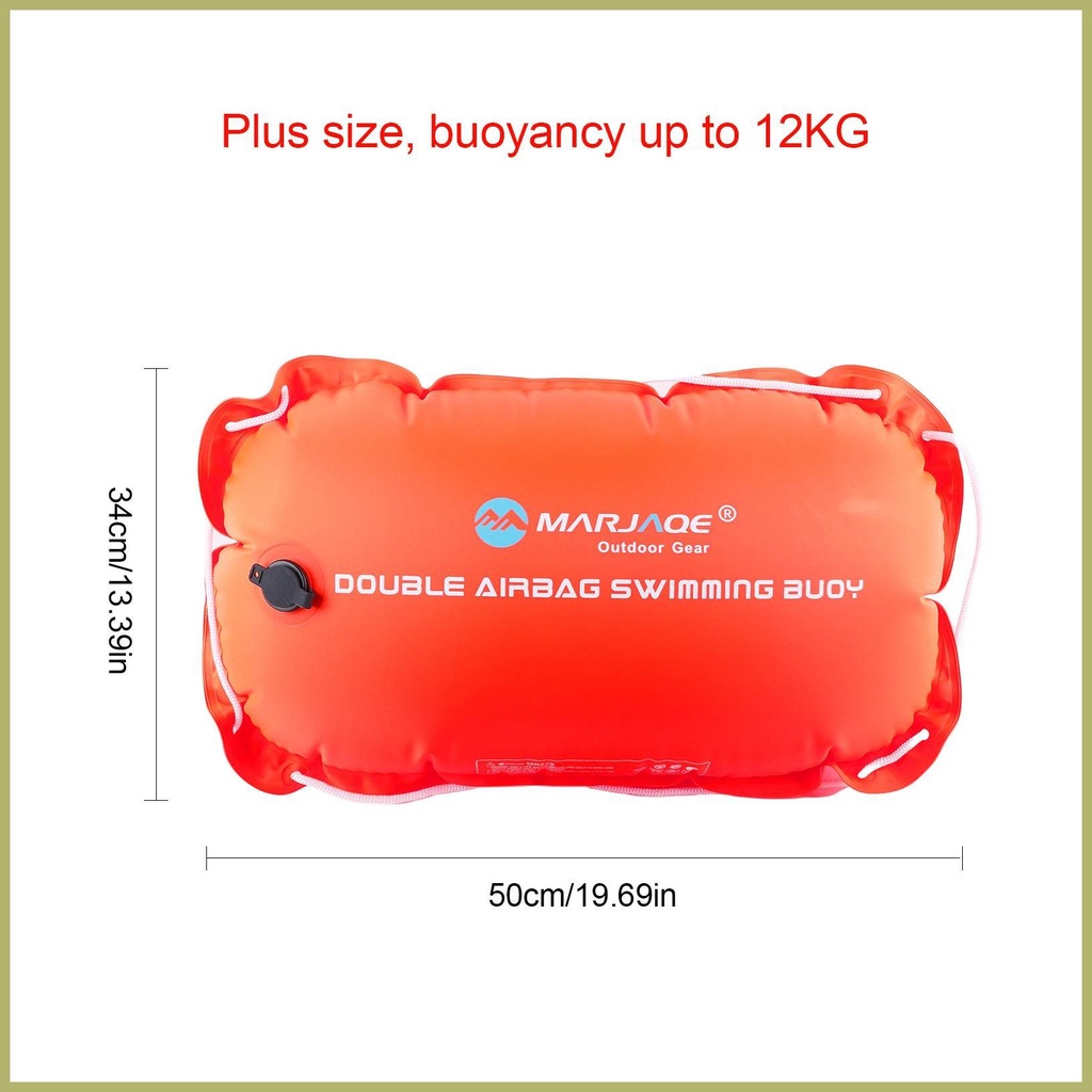 Phao bơi túi khô không thấm nước phao bơi bong bóng phao an toàn với đai thắt lưng có thể điều chỉnh phao bơi nước mở ksidhyuvn