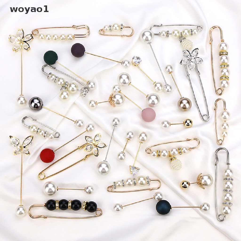 Trâm Cài Áo Sweater / Đầm / Cài Áo Đính Ngọc Trai