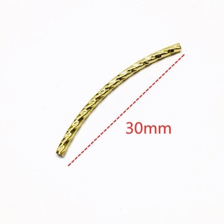Set 4 Charm ống xoắn cong - KL032 MOCHUONG JEWELRY