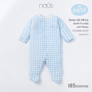 [Nous] body Newborn Cài Thẳng Body [Nous]