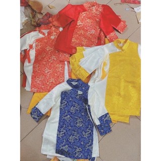 ÁO dài rồng , hạc bé trai