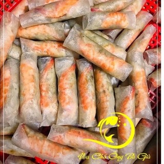 Chả Ram Tôm Đất - size nhỏ - (khay 45 cuốn) Giao hoả tốc HCM 30p