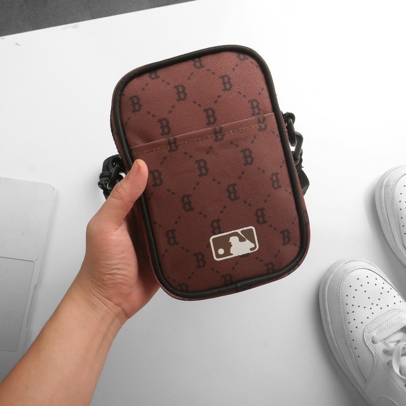 Túi đeo chéo MLB Mini Bag Monogram Bag Full Tag