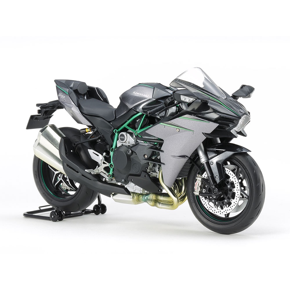 14136 Mô hình xe mô tô 1/12 SCALE Kawasaki Ninja H2 CARBON