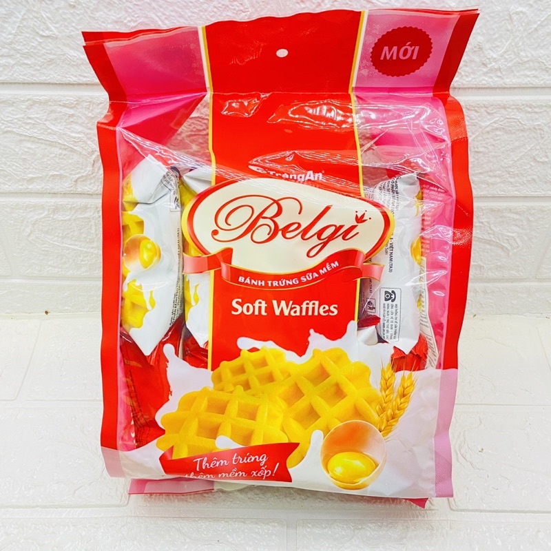 Bánh trứng sữa mềm Belgi 240g