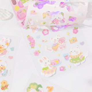 1 Pcs Travel Notes Stickers Journal Scrapbook Decor Sticker