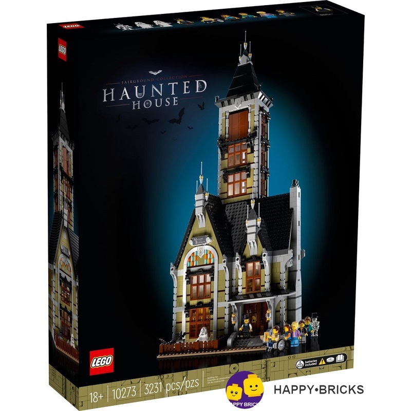 LEGO ICONS - 10273 - NGÔI NHÀ MA ÁM - HAUNTED HOUSE