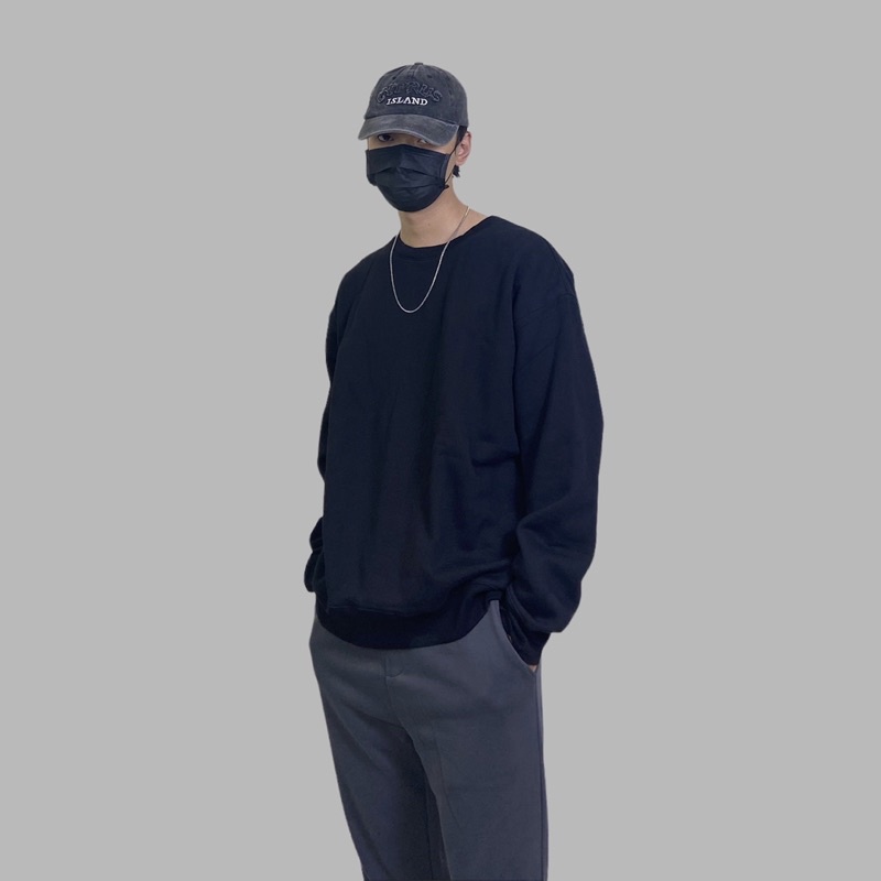 Áo sweater basic chất nỉ bông dáng rộng Brokeboiz