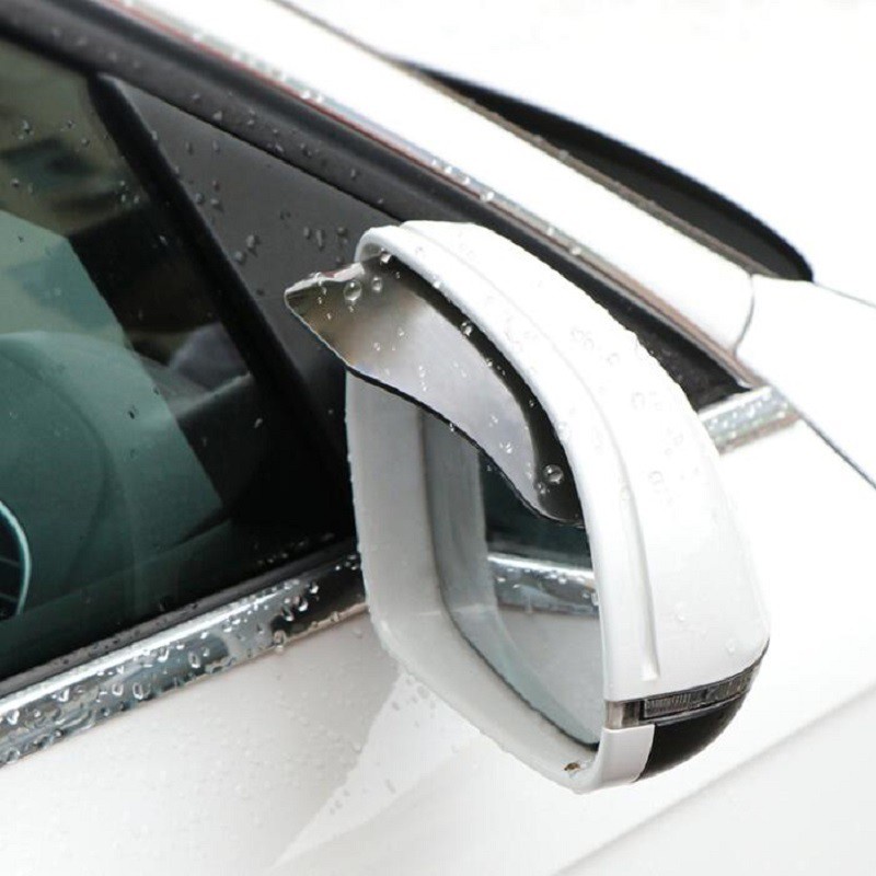 Bộ 02 Tấm Vè Che Mưa - Nắng Gương Kính Chiếu Hậu Ô Tô Xe Hơi Cao Cấp