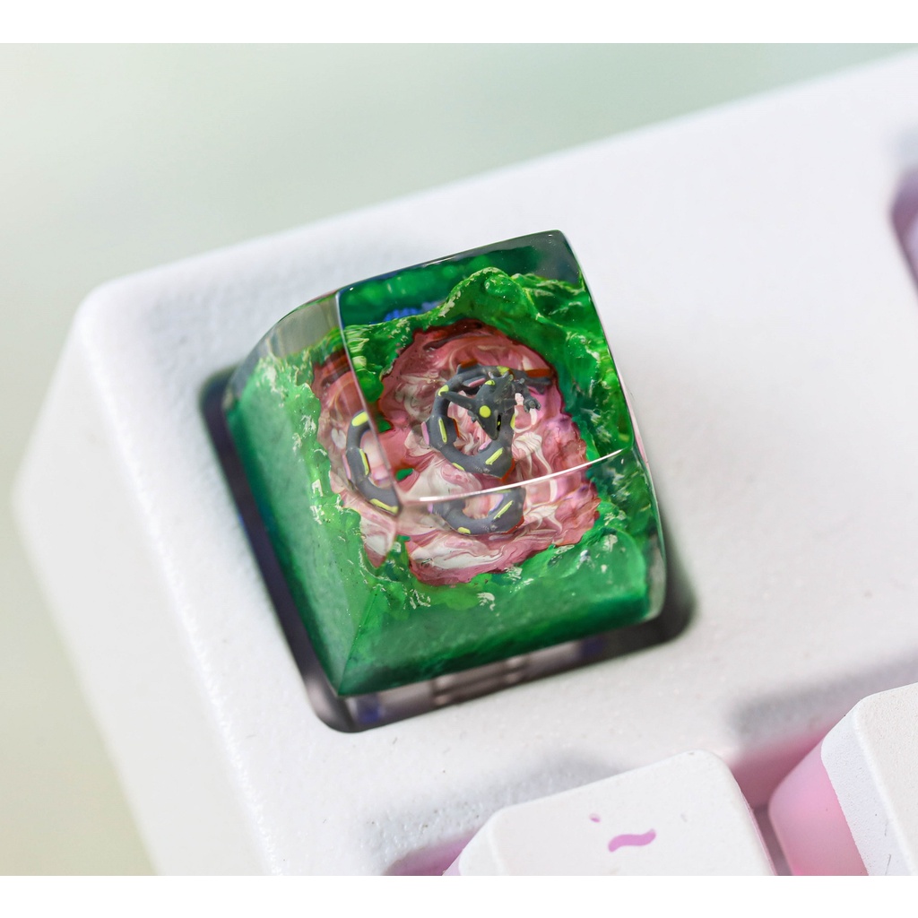 Keycap Rayquaza, Nút bàn phím Pokemon giá rẻ phù hợp cho bàn phím cơ