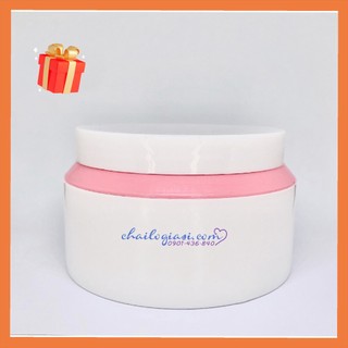 HŨ NHỰA TRẮNG VAI HỒNG 250G