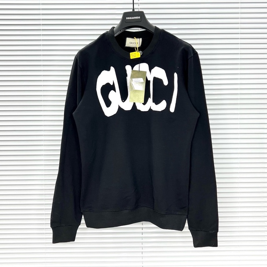 Áo sweater GC Balenciaga, áo nỉ GC chất nỉ bông dầy in hình GC Balenciaga
