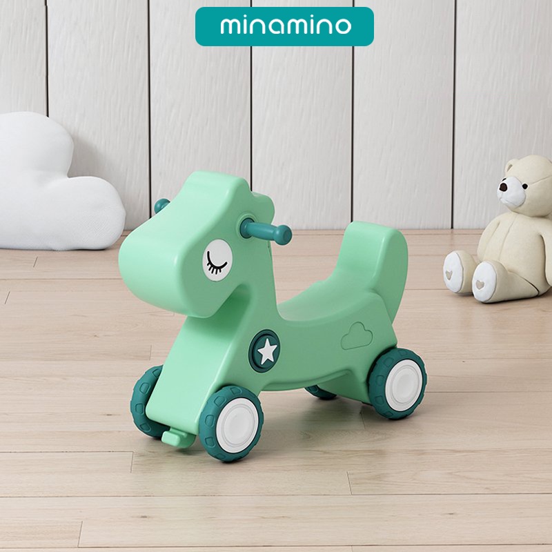 BẬP BÊNH ĐA NĂNG KIÊM CHÒI CHÂN CHO BÉ CÓ ÂM THANH MẪU MỚI NHỰA HDPE AN TOÀN MÀU PASTEL