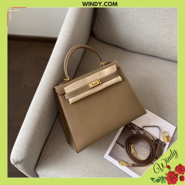 Túi HM size 25 Da Sần Tag Vàng Fullbox Kèm Dây Đeo Chéo Tặng Kèm Khăn Buộc Nơ WD228