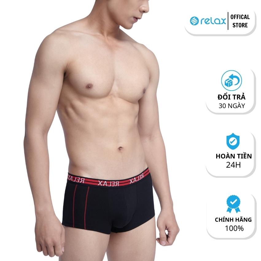 quần lót nam relax cotton cao cấp chính hãng, quần sịp đùi nam RLTK63