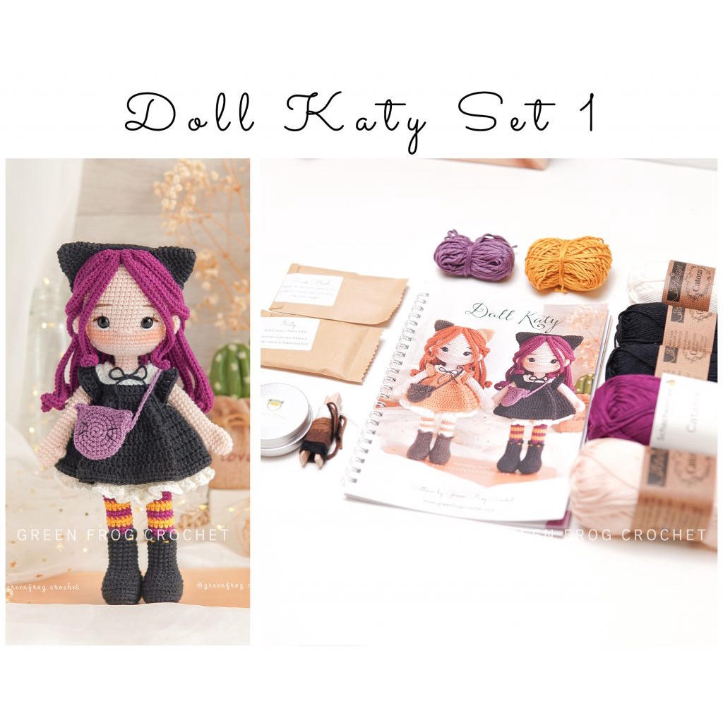 Set len Katy kèm hướng dẫn in màu