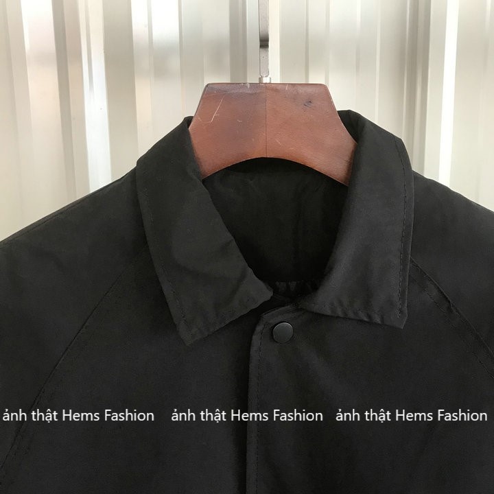 Áo khoác dù, áo gió chống nước chống gió 2 lớp mỏng form rộng Hems Fashion