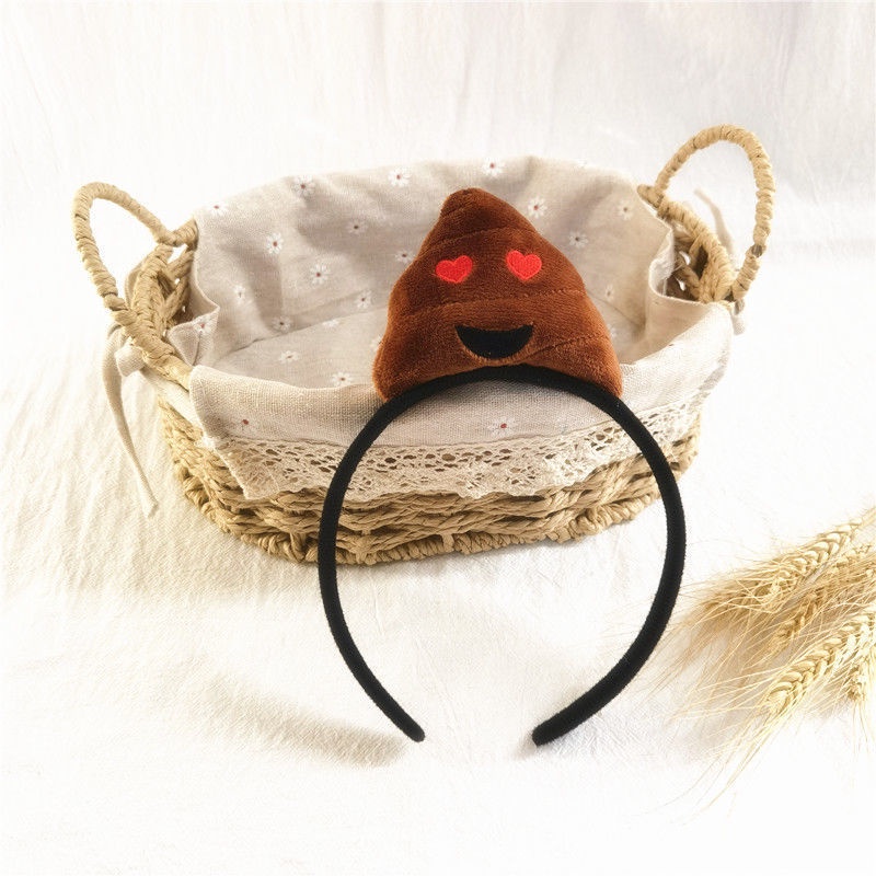 Băng Đô Hình Ngộ Nghĩnh Hài Hước Vui Nhộn Hình Shit Dễ Thương