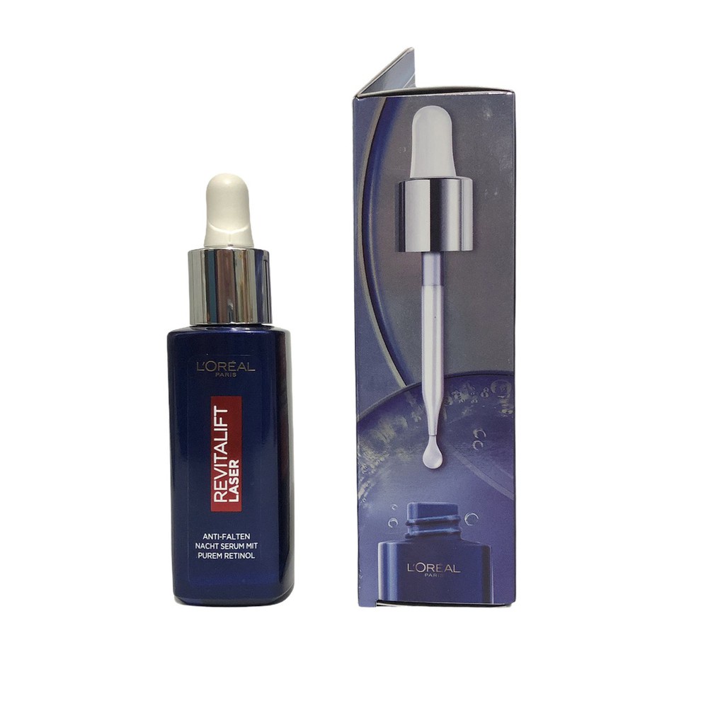 Serum Chống Lão Hóa, Cấp Ẩm, Chống nếp nhăn hiệu quả Loreal Revitalift laser 30ml [HÀNG CHÍNH HÃNG]