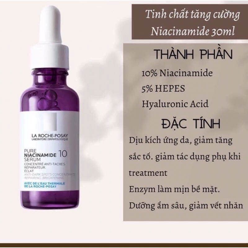 TINH CHẤT SERUM PURE NIACINAMIDE 10 NHÀ LA ROCHE-POSAY