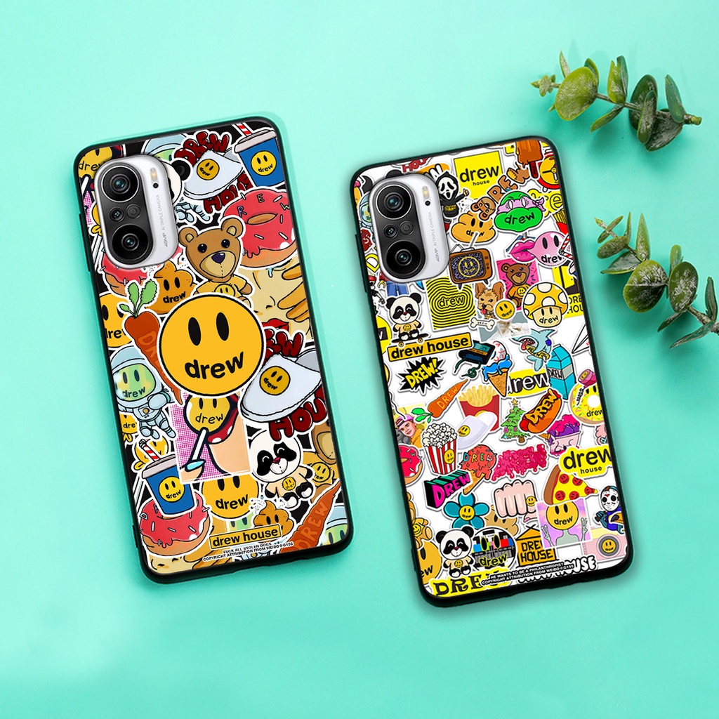 Ốp lưng Xiaomi Redmi K40 / K40 Pro / K40 Gaming in hình drew mascot, skull, shark.Ốp drew cute,cool ngầu