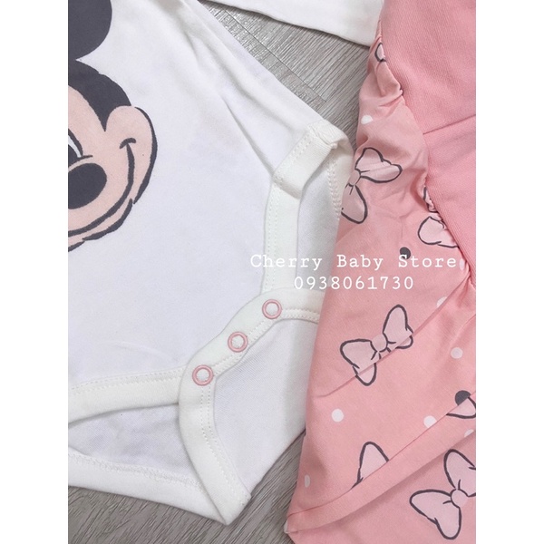 Set 3 body cho bé gái Disney