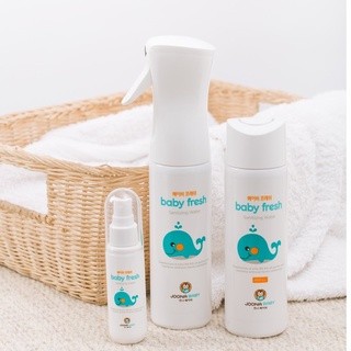 Xịt diệt khuẩn, Tiệt trùng, rửa bình sữa cho bé Baby Fresh Joona Baby chai 55ml/300ml