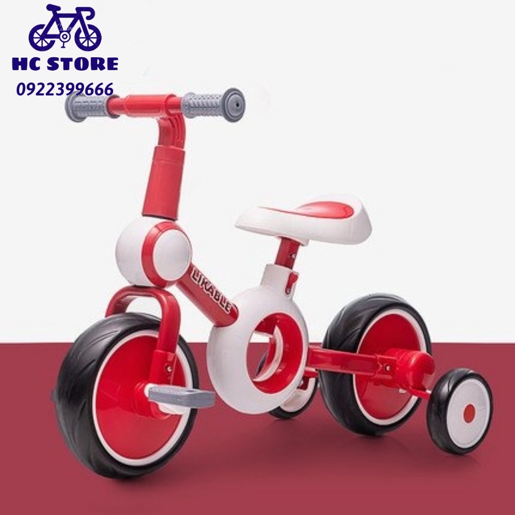 Xe ba bánh trẻ em xe đạp đa năng 1-3 đến 6 tuổi xe cân bằng trẻ em xe đạp tập đi cho bé