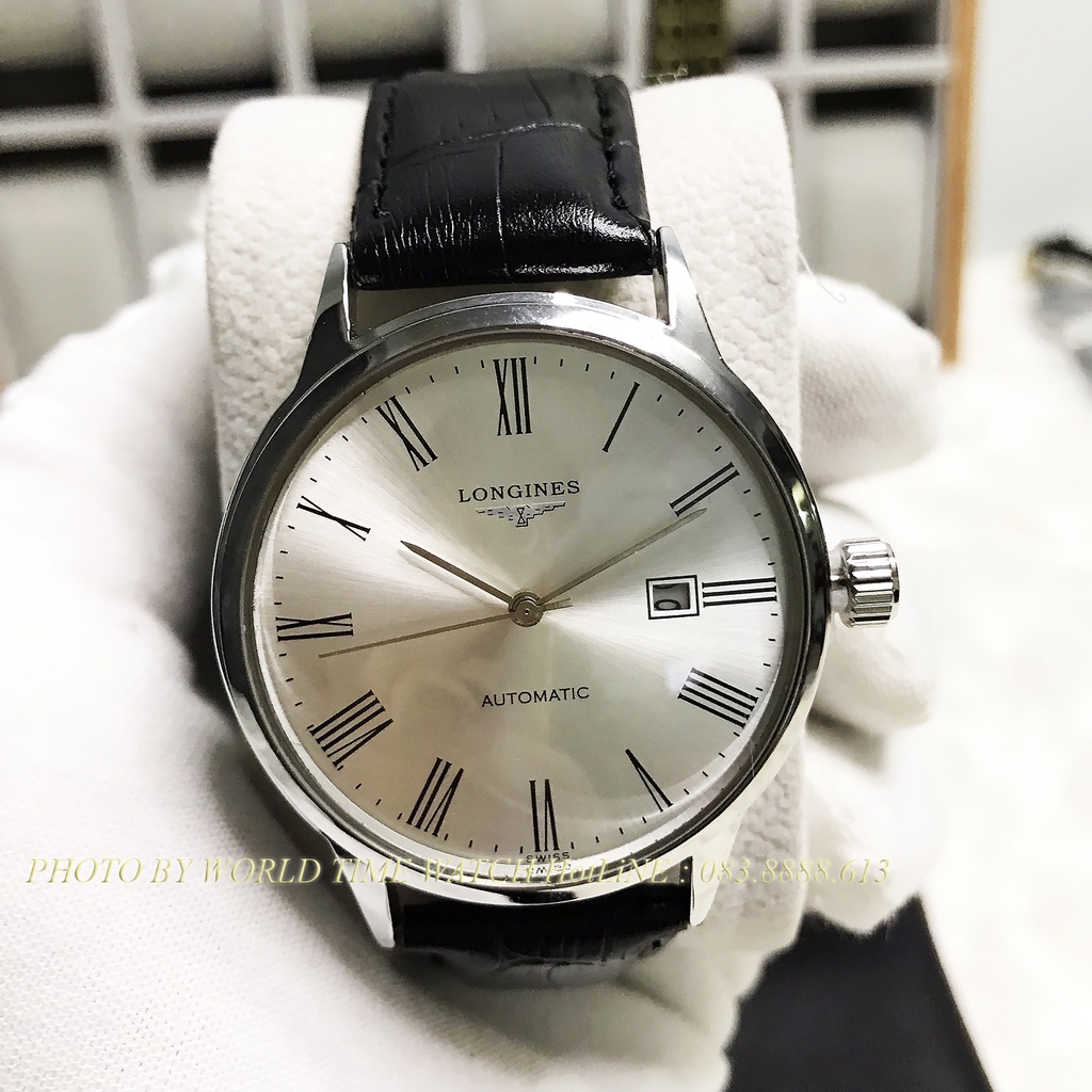 Đồng hồ nam LG 1146SA dây da cao cấp , full box, thẻ bảo hành 3 năm toàn quốc, kính sapphire chống xước chống nước