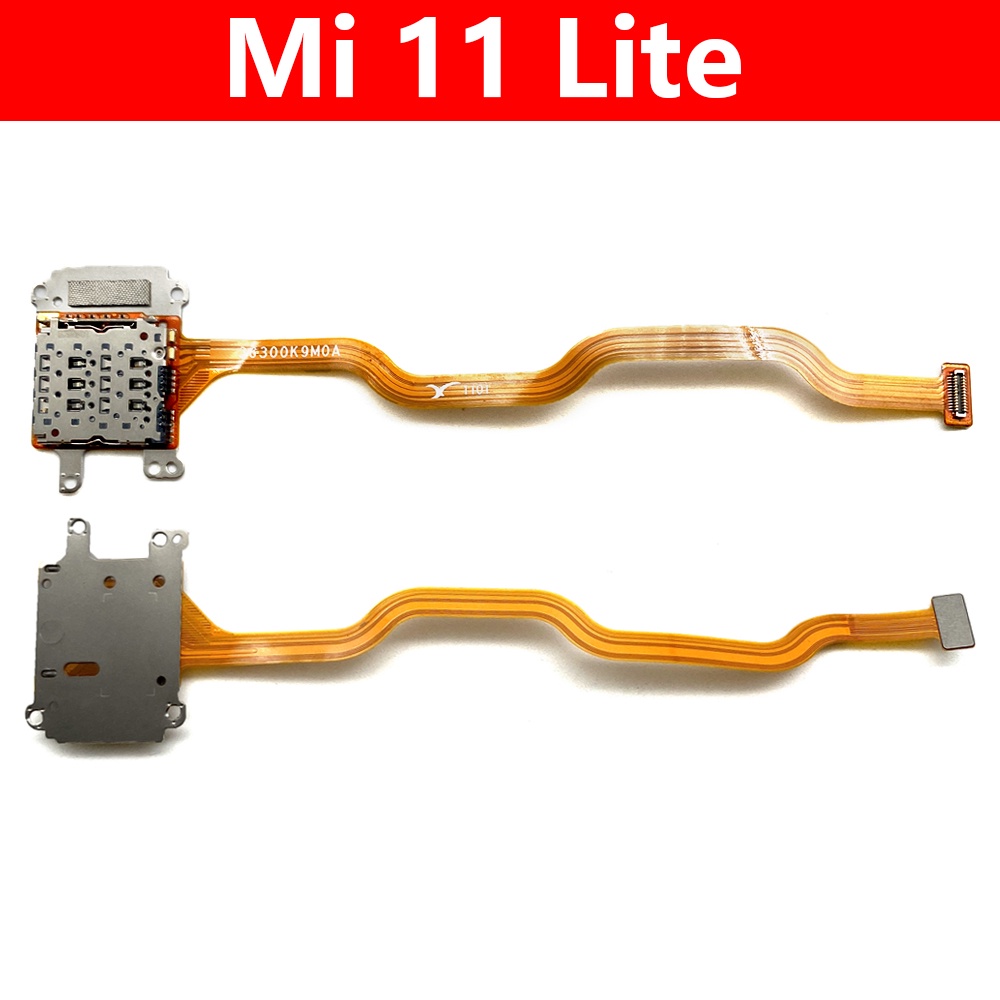 1 Cái Mới Khay Đựng Thẻ SIM Cáp Flex Cho Xiaomi Mi 11 Lite 5G m2101k9ag