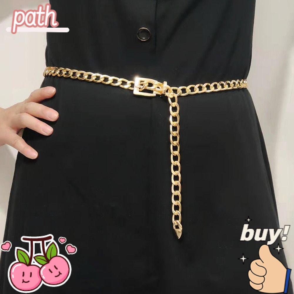 Thắt Lưng Dây Xích Mảnh Vừa Vặn Thời Trang