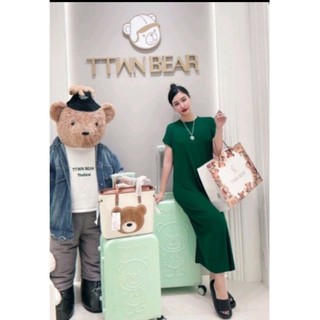 Váy đầm thun cotton thái Giants freesize dưới 57kg