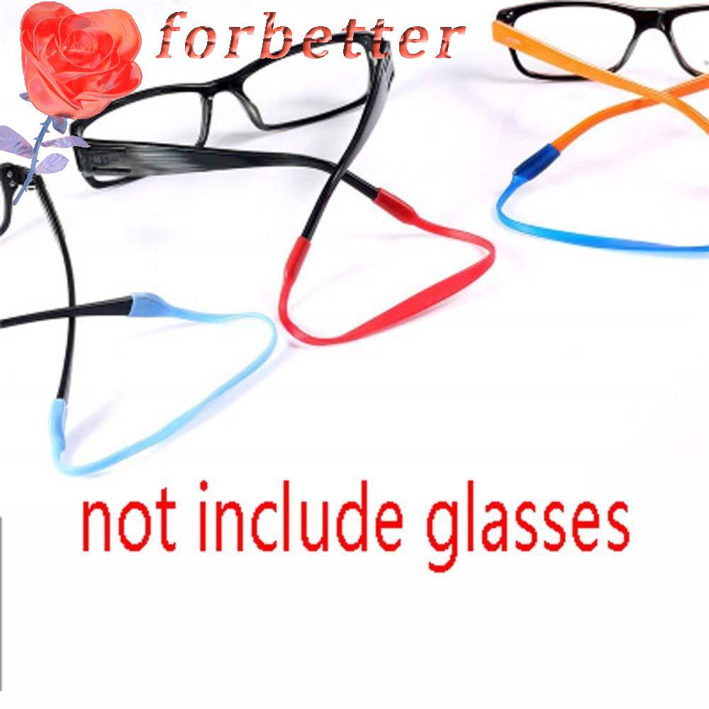 Dây Đeo Kính Bằng Silicon Màu Trơn Thời Trang Cho Bé