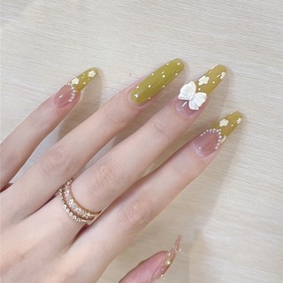 Móng giả Set 24 móng tay kèm chai keo dán