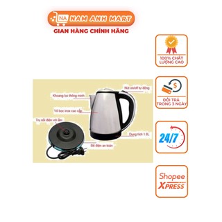Ấm siêu tốc inox