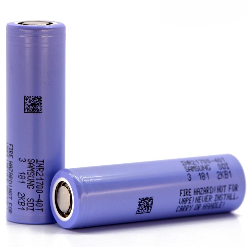 Cell pin 21700 SAMSUNG INR21700-40T Li-ion 3.7V 4000mah - Xả 35A