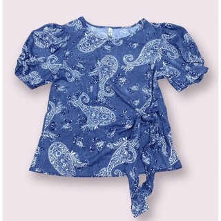 Áo thun hoa kiểu cotton PS