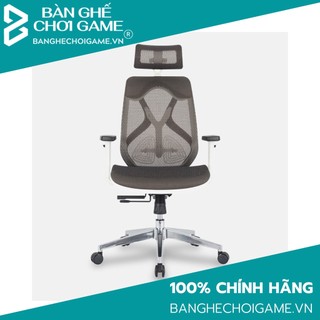 Ghế công thái học HyperWork HPW01 (Đen/Xám) - Hàng chính hãng