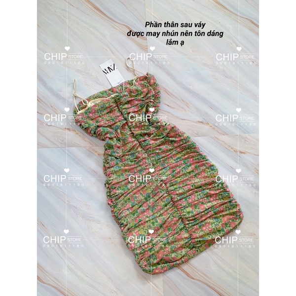 VÁY ÔM BODY NHÚN THÂN ZAR* XUẤT DƯ XỊN