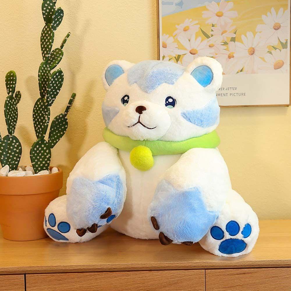 Đồ chơi nhồi bông Hình Gấu King Agudo Bằng Cotton Mềm Mại Trang Trí Nhà Cửa