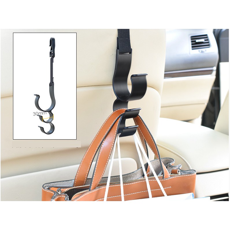 Móc Treo Đồ, Treo Ô, Cần Câu Cá Đa Năng Treo Sau Ghế, Cốp Xe Ô Tô Tiết Kiệm Không Gian Tiện Lợi